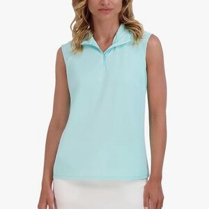 Stella Parker Stand Collared 1/4 Zip Golf Top